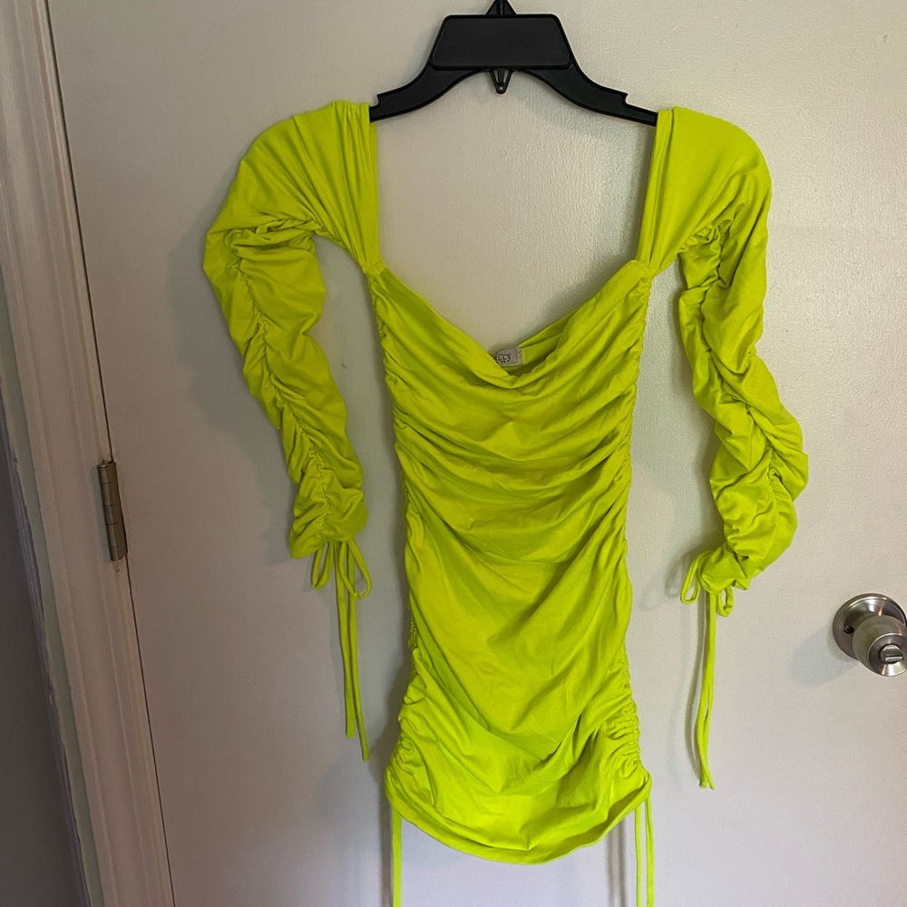 Oh Polly Mini Off Shoulder Dress